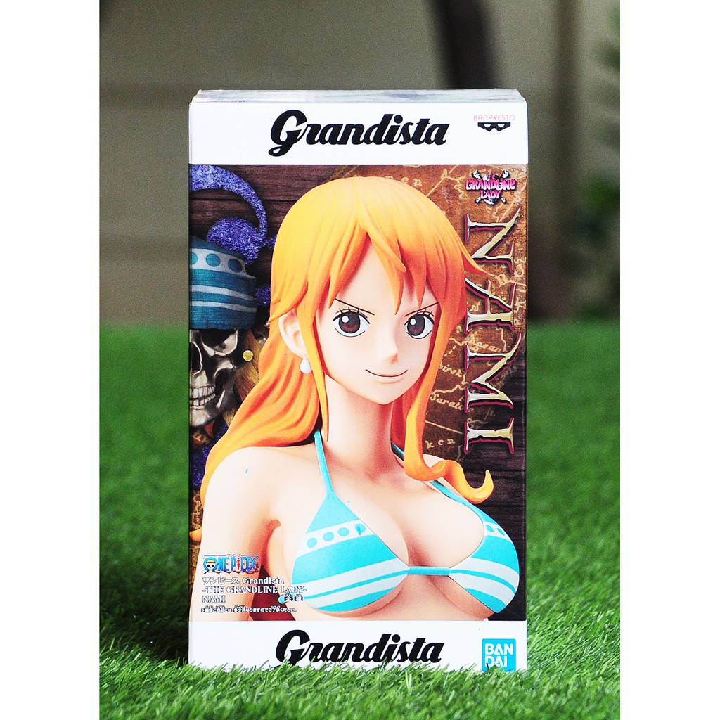 Grandista Nami นามิ มือ1 แท้ แมวส้ม Model Figure One Piece วันพีซ