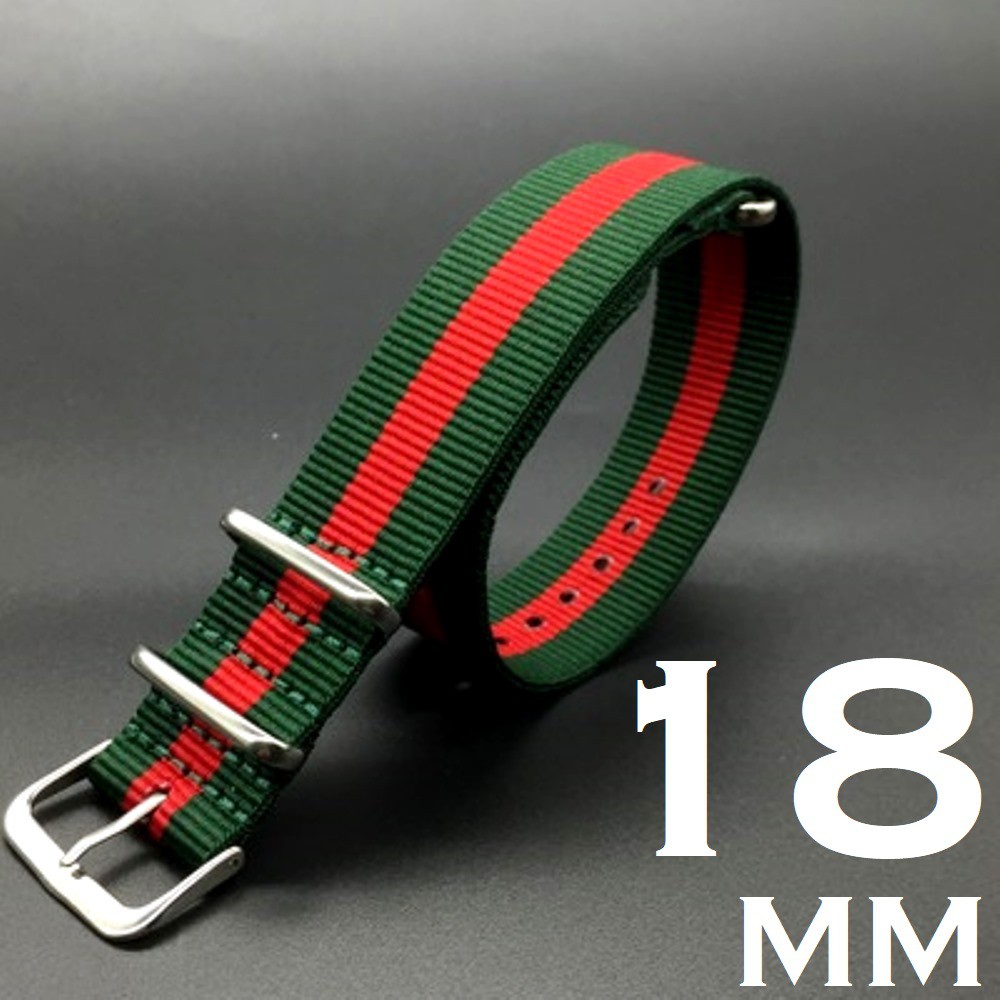HandMan barel แถม สปริง+เหล็กถอดสาย สายนาฬิกา นาโต้ ซูลู nato ผ้าไนล่อน ไซส์ 20 มม. N01 20