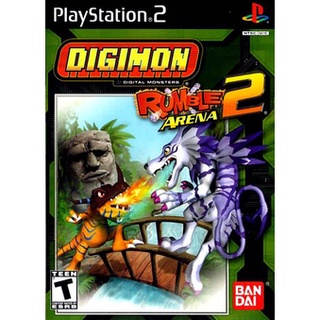 Digimon Rumble Arena 2 PS2 แผ่นเกมส์ps2 เกมดิจิมอล แผ่นเกมเพล2 เกมps2