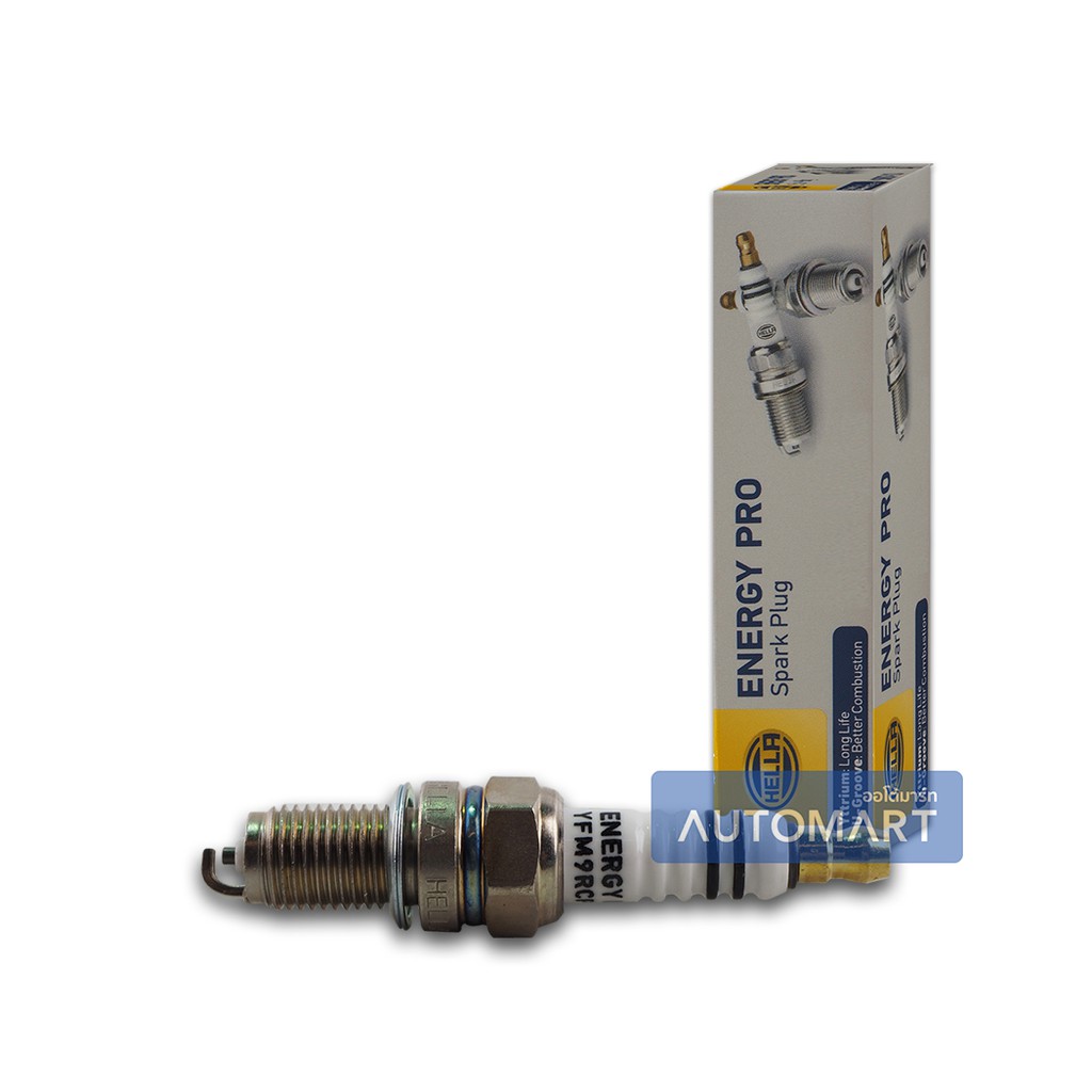 HELLA หัวเทียน ENERGY PLUS (YTTRIUM) YFM9RCP-9U จำนวน 1 หัว