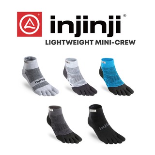 Injinji Lightweight Mini-Crew ถุงเท้าวิ่งแยกนิ้ว