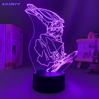 โคมไฟ Led 3d ลายการ์ตูนอนิเมะ SK8 The Infinity Cherry สําหรับตกแต่งห้องนอนเด็ก SK8 The Infinity+G*F