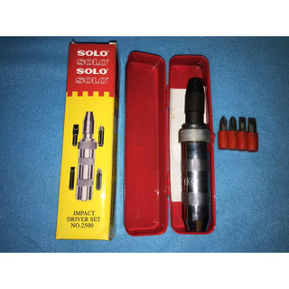 ไขควงกระแทก SOLO 2500 (SC100) IMPACT DRIVER SET