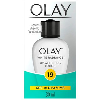 Olay โอเลย์ ไวท์ เรเดียนซ์ UV ไวท์เทนนิ่ง โลชั่น SPF19 30 มล.