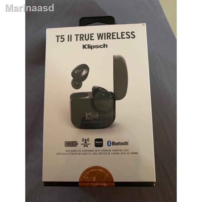 ✢✖(ของใหม่แท้ศูนย์ไทย)KLISPCH T5 II True Wireless Earphones หูฟังทรูไวเลสไร้สายอุปกรณ
