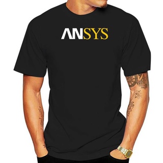 เสื้อยืด แบบนิ่ม พิมพ์ลาย Ansys Engineeringจําลอง สําหรับผู้ชายS-5XL