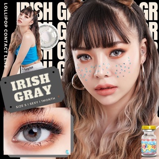 Hot🔥Irish จาก Lollipop คอนแทคเลนส์เกาหลี รุ่นนี้ใส่แล้วสวยมากจ้า มีสีน้ำตาลกับเทาค่ะ