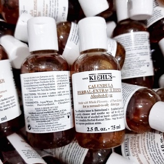 ส่งฟรี Kiehls Calendula Herbal-Extract Toner Alcohol-Free 75ml  โทนเนอร์สารสกัดจากธรรมชาติ AUG02