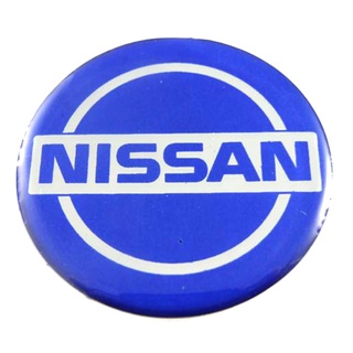 กรุณาวัดขนาดก่อนสั่งซื้อ สติกเกอร์ติดดุมล้อ NISSAN ขนาด 50mm. 1 ชุดมี 4 ชิ้น Aegether