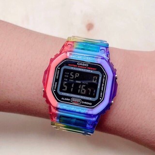 Casio Sport Digital LED ระบบแสดงตัวเลข รุ่น DW-5600-CS