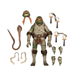 Neca Universal Mosters X TMNT Michelangelo as The Mummy