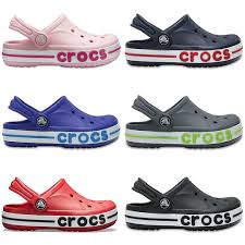 Buy 1 pair get 2 Jibbitzs free รองเท้าเด็ก Crocs Bayaband Kid รองเท้าเด็ก ✨(สินค้าพร้อมจัดส่งจากไทย)