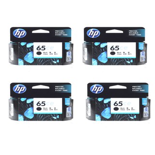 HP 65 BK For HP DeskJet Ink Advantage : 2621 / 2622 / 2623 / 2655 / 3755 / 3758  4 ตลับ