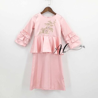 Angel Baby Jubah (สีชมพู) Baju raya 2021