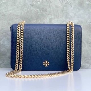 🎀 (สด-ผ่อน) กระเป๋าสะพาย สี Royal Navy 67317 Tory Burch Carter Adjustable Shoulder bag