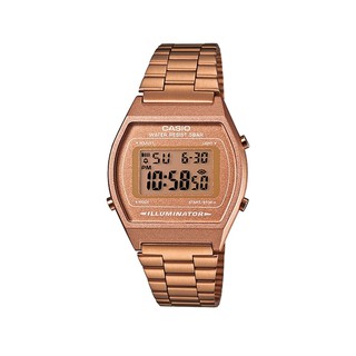 B-640WC-5A Casio Vintage นาฬิกาข้อมือสายสเตนเลส วินเทจ