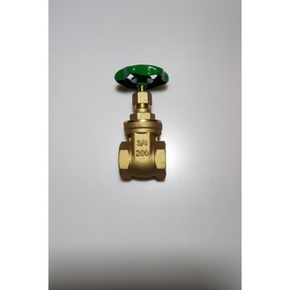 SANWA ประตูน้ำทองเหลือง ซันวา  ขนาด 1/2 นิ้ว Brass gate valve