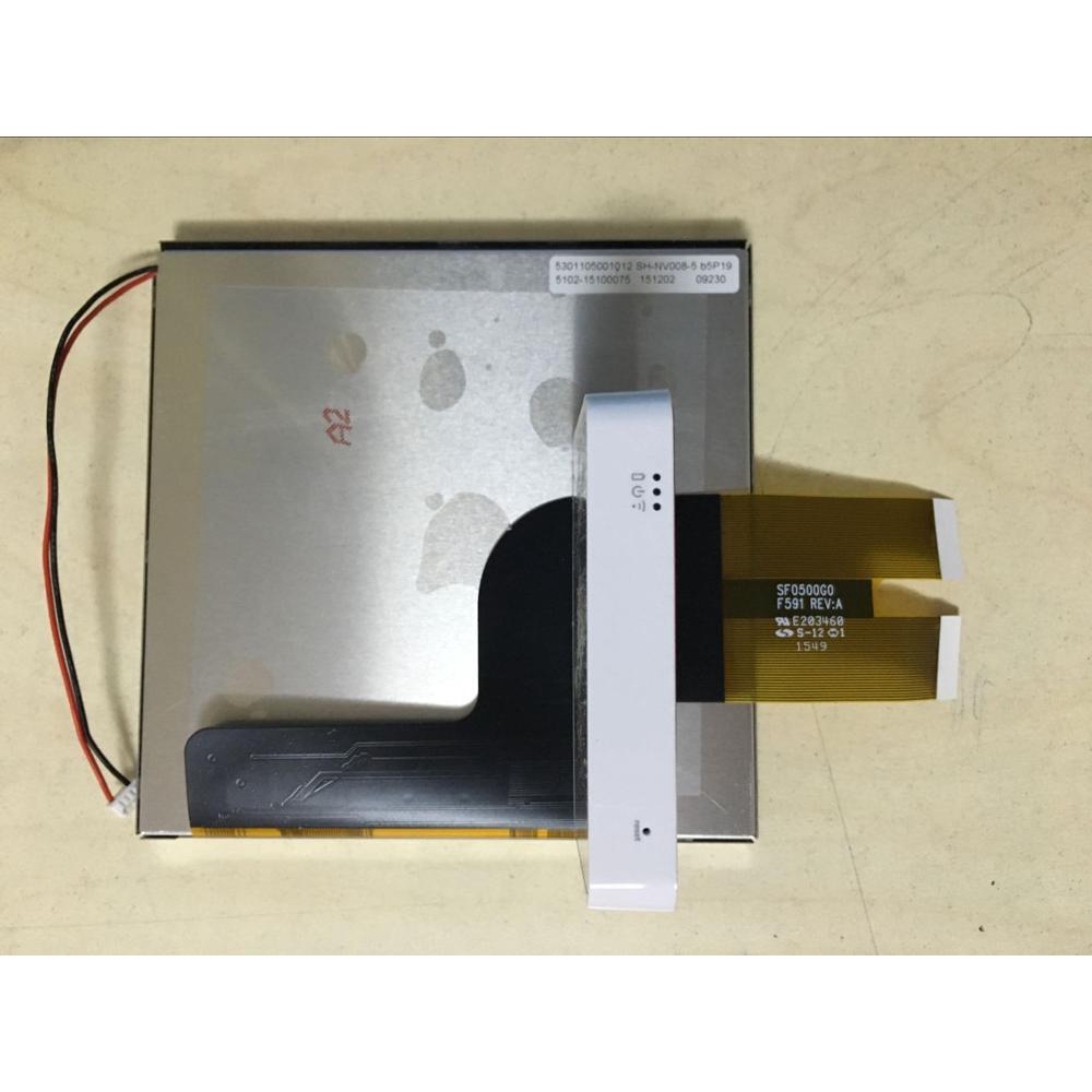 FX0500G0DSSWBG01 DF0500G0 F591 REV:A จอแสดงผล LCD ของแท้ในสต็อก