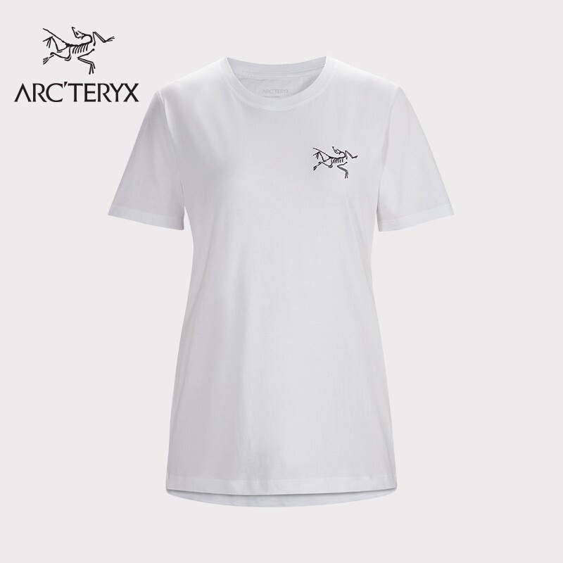 Arc'teryx Archeopteryx ผู ้ หญิง Casual Bird Emblems เสื ้ อยืดแขนสั ้ นกีฬากลางแจ ้ ง