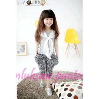 พร้อมส่ง!!  กางเกงเด็กหญิง ทรงจินนี่ ผ้าดีมากลื่นๆ