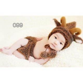 พร้อมส่ง!! ชุดลูกแกะเบบี๋สีน้ำตาล 099 (Baby Brown Sheep) Baby Fancy By Tritonshop