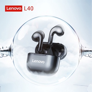 เคสหูฟังบลูทูธไร้สาย 5.1 Lenovo LP40 TWS ลดเสียงรบกวน 300mAH