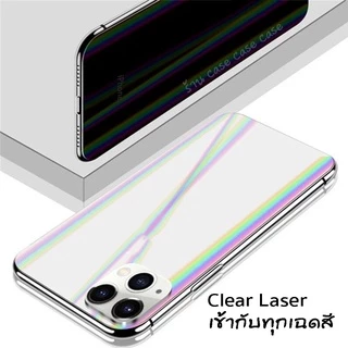 ฟิล์มหลังใส เลเซอร์ สำหรับ iPhone 16 pro max 15 14 13 12 11 กันรอย ฟิล์มหลัง ไอโฟน ใส Xsmax Xs X Xr 8 Plus
