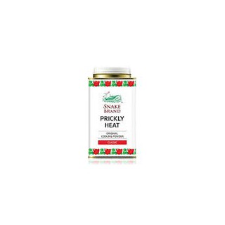 แป้งตรางู Prickly heat cooling powder classic 140g