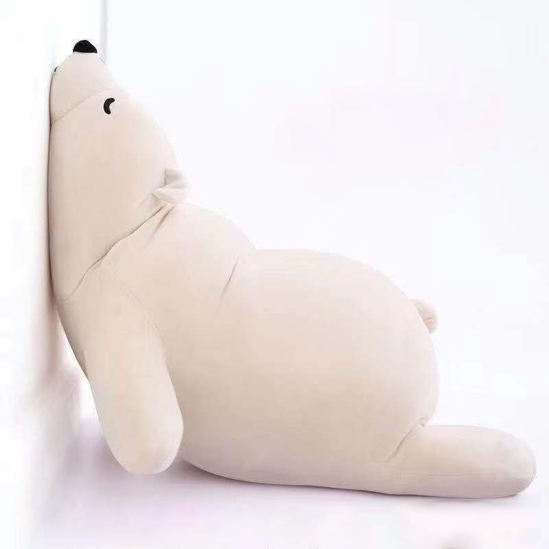 35/50/75 ซม.น่ารัก Super Soft Polar Bear ตุ๊กตาของเล่นตุ๊กตา Creative หมอนเด็กวันเกิด