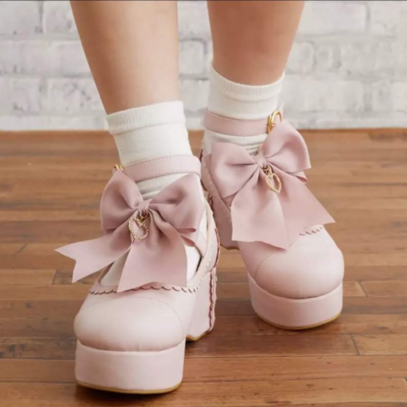 รองเท้าโลลิต้าทรงลิซลิซ่า​ Lizlisa​ Style​ Lolita​ Shoes​ มีตำหนิขอคนรับได้ค่ะ