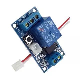 DIYMORE สวิทช์รีเลย์ latching DC 5V 12V 24V 1 ช่องสัญญาณสัมผัส bistable mcu