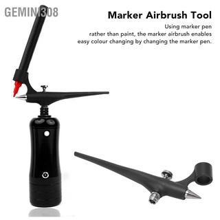 Gemini308 แอร์บรัช มาร์กเกอร์ Abs อุปกรณ์เสริม สําหรับระบายสี Diy