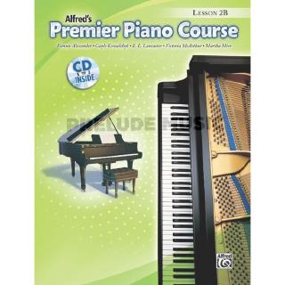 (โค้ดINCSM2Lลด70฿) Premier Piano Course, Lesson 2B With CD 00-25719