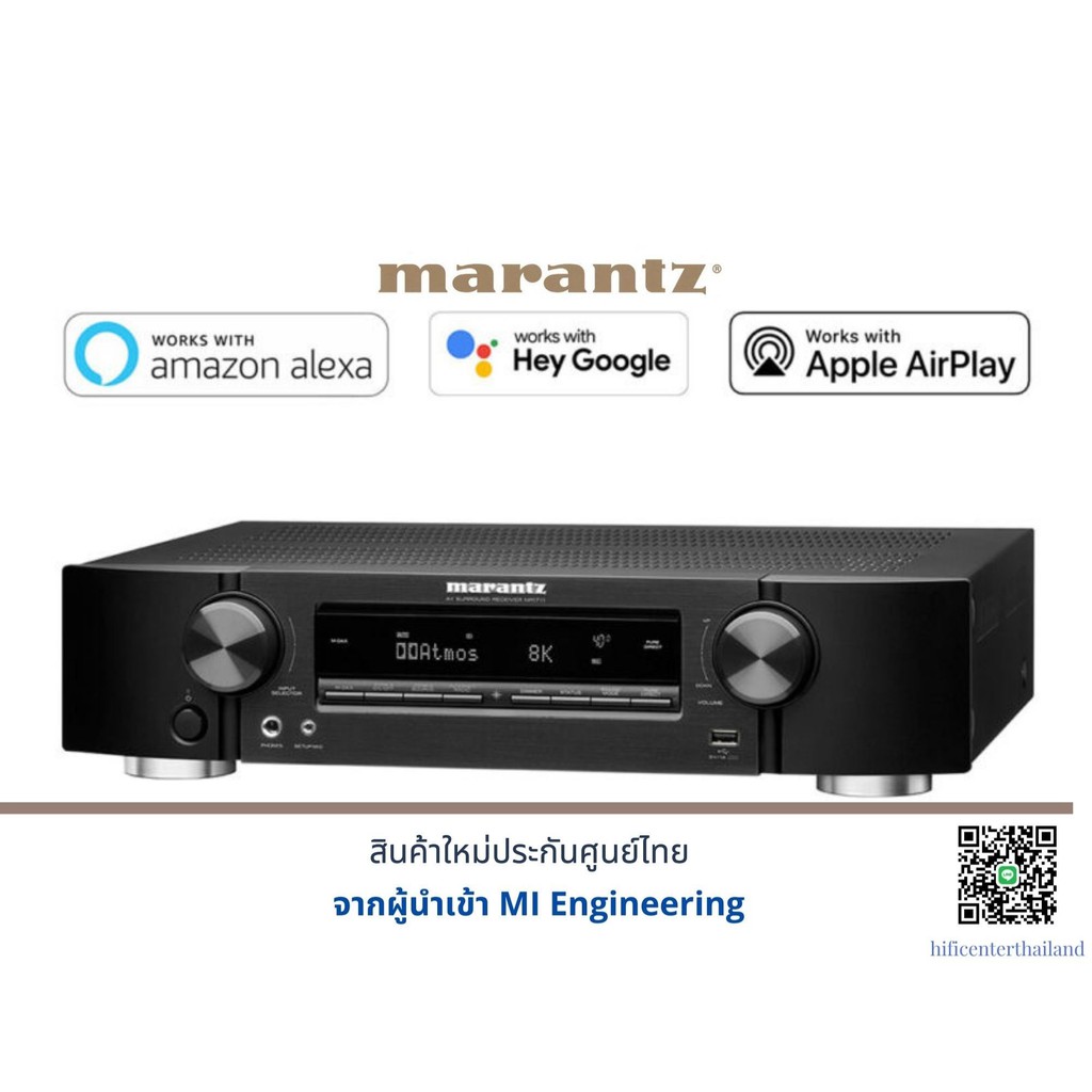 Marantz NR-1711 (2020 model) New!! upgrade HDMI 120Hz