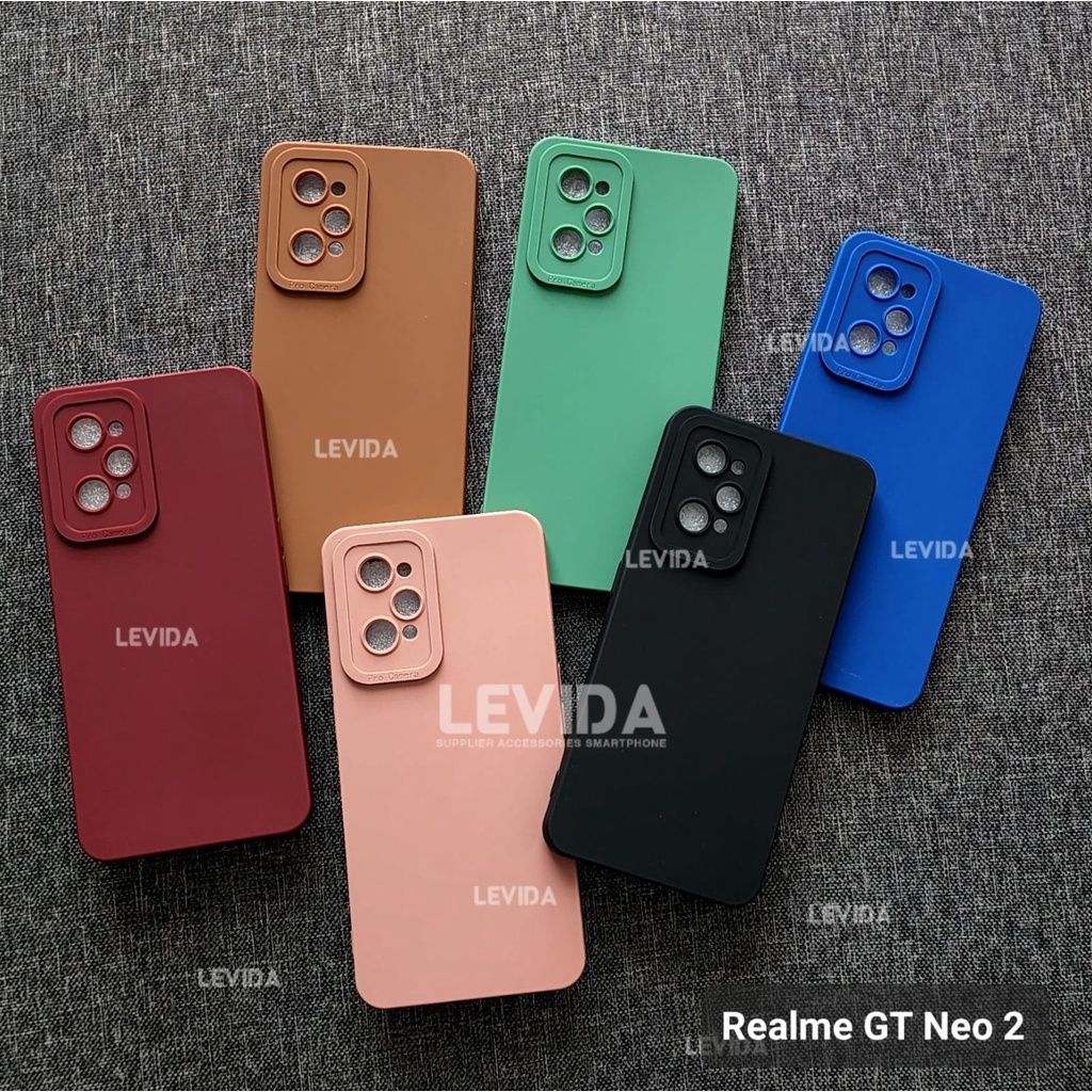 Softcase Realme Gt Neo 2 Realme Narzo 50A Realme Narzo 50I กรณีMacaron Proกล้องRealme Gt Neo 2 Realm