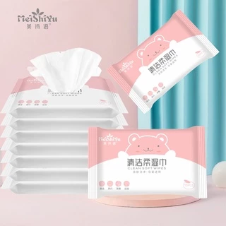 GaGiNang ทิชชู่เปียกเด็ก Baby Wipes10แผ่น ทำความสะอาดดี นุ่ม ชุ่มชื้น ผ้าเปียกสูตรอ่อนโยน เหมาะกับทุกสภาพผิว พร้อมส่ง