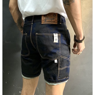 SGR005 กางเกงยีนส์ขาสั้นผู้ชาย GRWW Mens Denim Shorts (Gasoline &amp; Garage) ปั๊มน้ำมันแก๊สโซลีน (SGR)