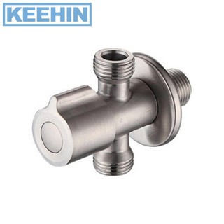 RS BS004 สต็อปวาล์ว 3 ทาง รุ่น STEEL RS BS004 Stop Valve 3 ways series STEEL RASLAND