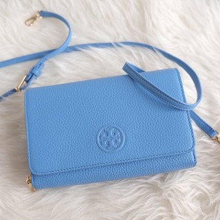 Tory burch style 46177 bombe flat wallet crossbody