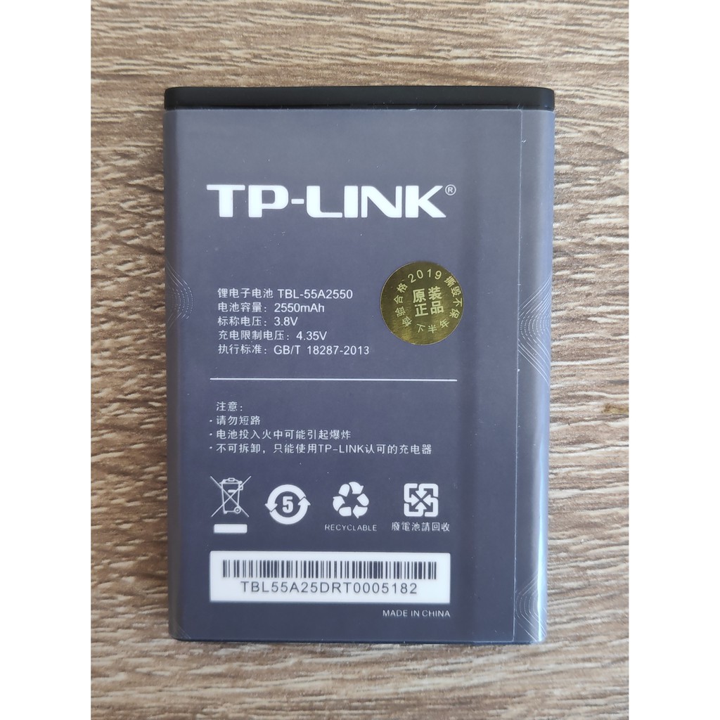 TBL-55A2550  แบตเตอรี่สำหรับ TP-LINK WIFI MiFi