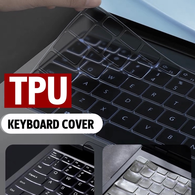 ซิลิโคนคีย์บอร์ดสำหรับแมคบุ๊คTPUสีดำ Silicone Keyboard MacBook แผ่นคลุมคีย์บอร์ด