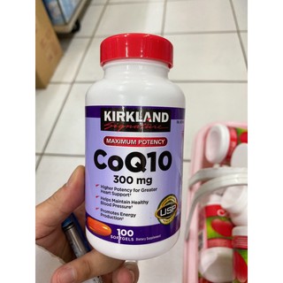 Kirkland CoQ10 300 mg บรรจุ 100 เม็ด จาก USA