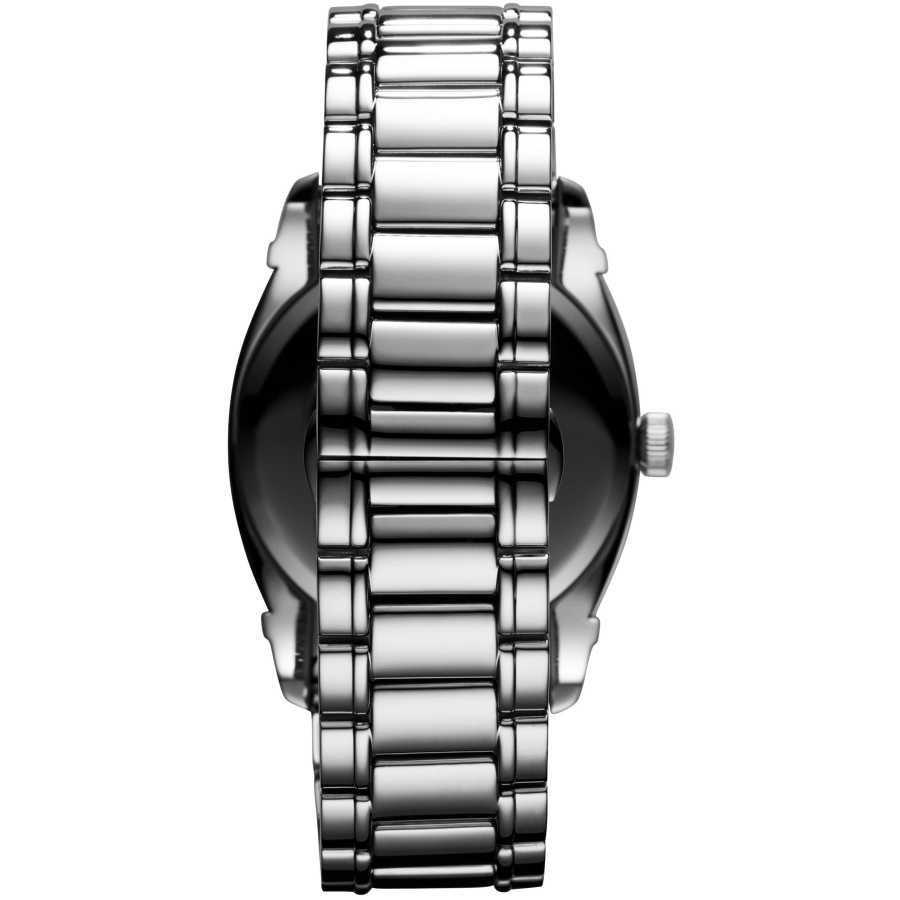 Emporio Armani Men's AR0339 Silver Stainless-Steel Quartz Watch with ...
