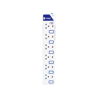 โตชิโน รางปลั๊กไฟ 6 ช่อง 6 สวิตซ์ 3 เมตร รุ่น ET-916 Toshino Power Strip 6 Sockets 6 Switch 3 Meters Model ET-916