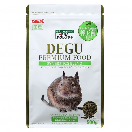 GEX อาหารหนูเดกุ Degu Premium Food ขนาด 500 กรัม - petternary ...