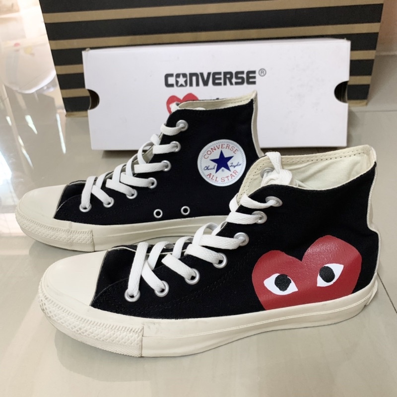 รองเท้า Converse x Play Comme des Garçons *Limited japan* ของแท้ช็อปญี่ปุ่น #รองเท้ากอม #รองเท้า