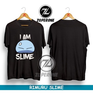 เสื้อยืดชาย - !! Rimuru Tensura Tempest Tensei ara Slime Datta Ken อะนิเมะพิมพ์เสื้อยืดสําหรับผู้ชา