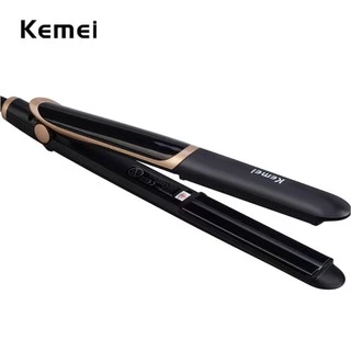 Kemei KM-2219 ที่หนีบผม เครื่องหนีบผม ทำผมตรงหรือเป็นลอน เครื่องม้วนผม ที่ม้วนผม ผมตรงสวยเป็นธรรมชาติ ร้อนเร็ว2219