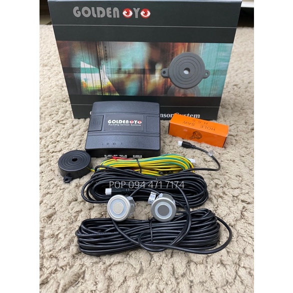 ชุดเซ็นเซอร์ถอยหลัง  Parking Sensor เซ็นเซอร์ถอยหลังสำหรับรถยนต์ มี2จุด และ 4จุดมี 4สี เซ็นเซอร์ถอย 