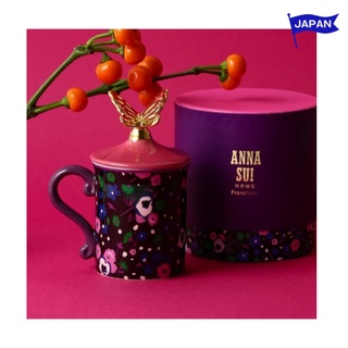 [ส่งตรงจากประเทศญี่ปุ่น] Francfranc ANNA SUI Mug Flower Pink แก้ว แป้ง สีชมพู